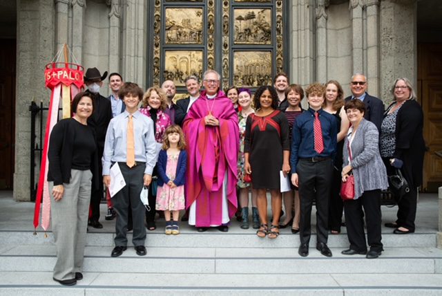 The Episcopal Diocese of California confirmation service at Grace Cathedral in San Francisco, California on Saturday June 4, 2022. 

Photo by Emma Marie Chiang @echiangphoto
