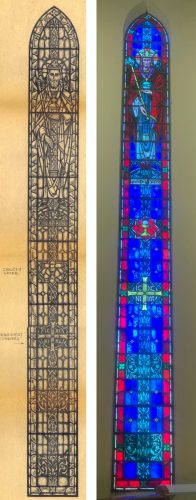 Christ the King Window - St Mark's Episcopal Church